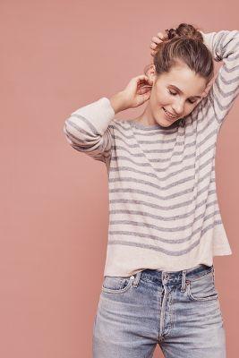 Project J Cashmere Button-back Pullover