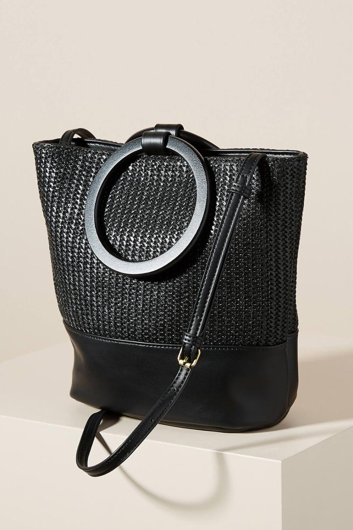 Anthropologie Fiona Colorblocked Tote Bag