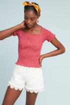 Berenice Mid-rise Denim Shorts