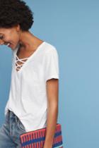 Michael Stars Andrea Lace-up Top