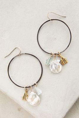 Mickey Lynn Sea Treasure Hoops