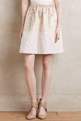 Erin Fetherston Blossomed Jacquard Skirt