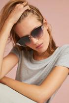 Anthropologie Onyx Cat-eye Sunglasses