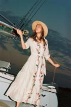 Samant Chauhan Embroidered Shirtdress