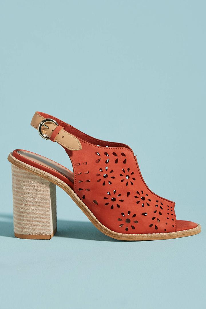 Anthropologie Lucia Cut-out Shooties