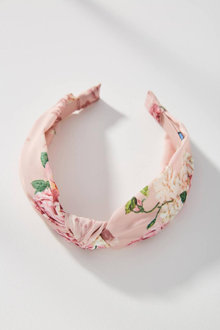 Anthropologie Cherry Blossom Knotted Headband