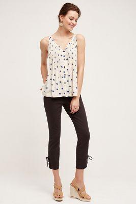 Pilcro Stet Lace-up Jeans Carbon