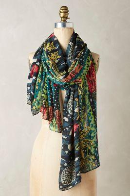 Anthropologie Wild Yonder Scarf