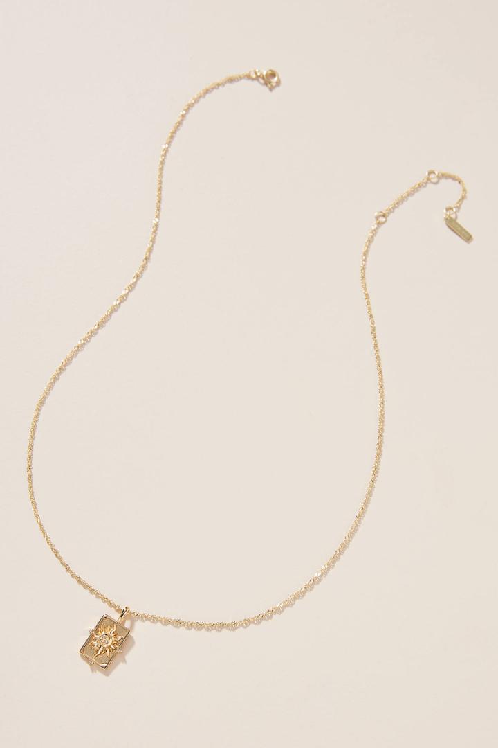 Melanie Auld Sun Tarot Necklace