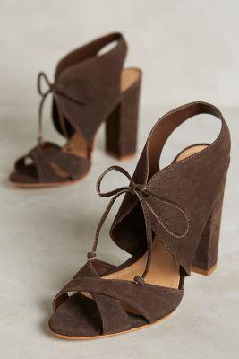 Schutz Gracy Heels Dark Grey