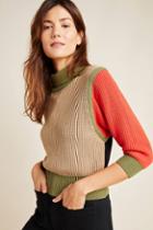 Callahan Ruthie Colorblocked Turtleneck Sweater