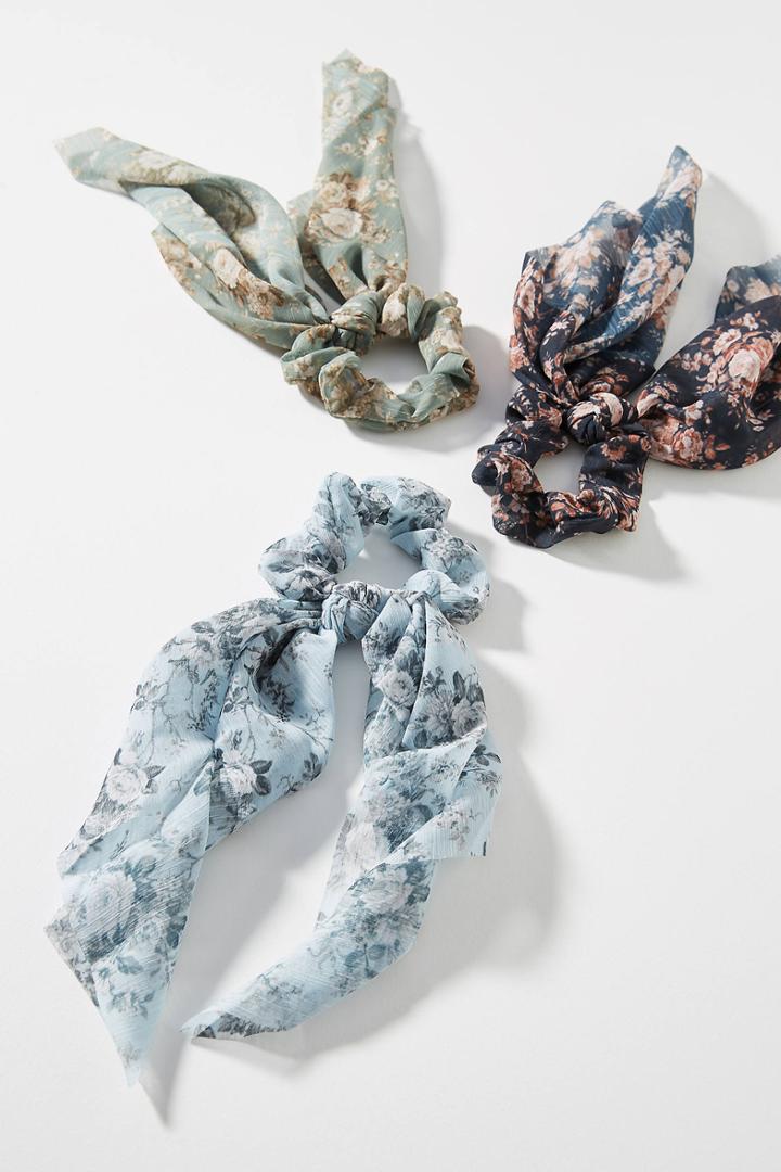 Anthropologie Florian Hair Scarf Set