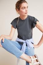 Dolan Left Coast Melinda Embroidered Top