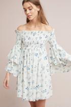 Steele Floral Off-the-shoulder Mini Dress