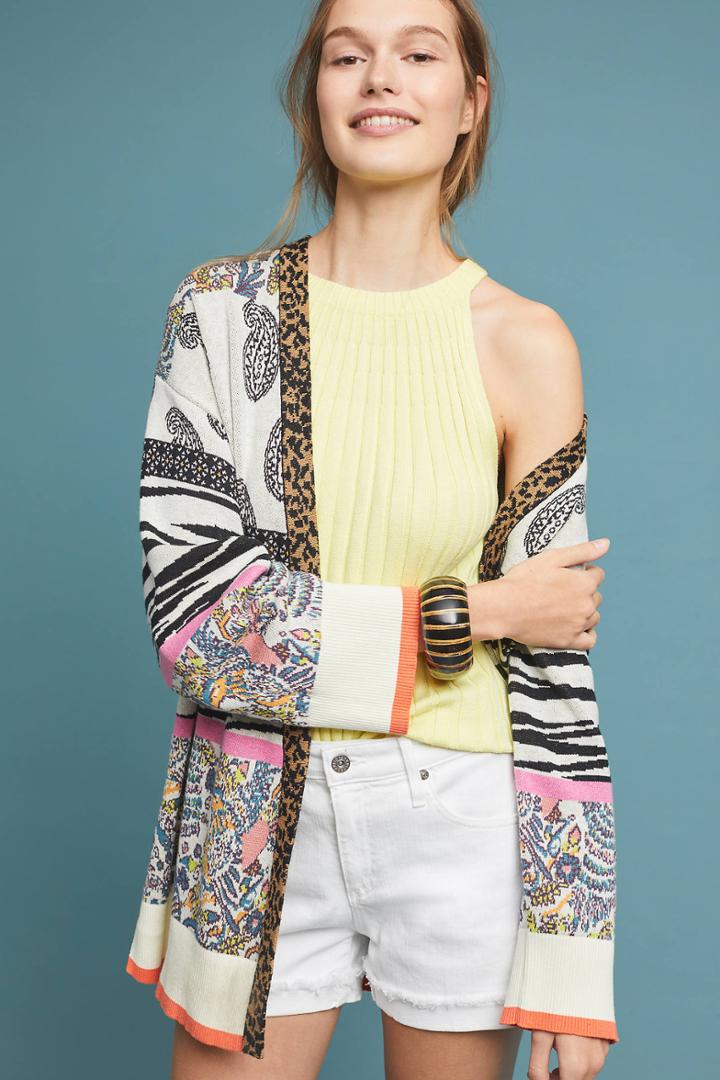 Anthropologie Bricollage Cardigan