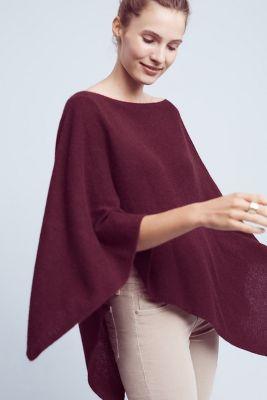 White + Warren Mountain Lodge Poncho