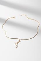 Anthropologie Knotted Lariat Necklace