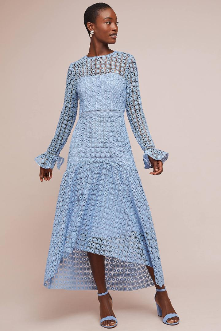 Ml Monique Lhuillier Claire Lace Dress