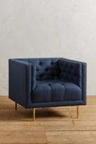 Anthropologie Linen Mina Chair