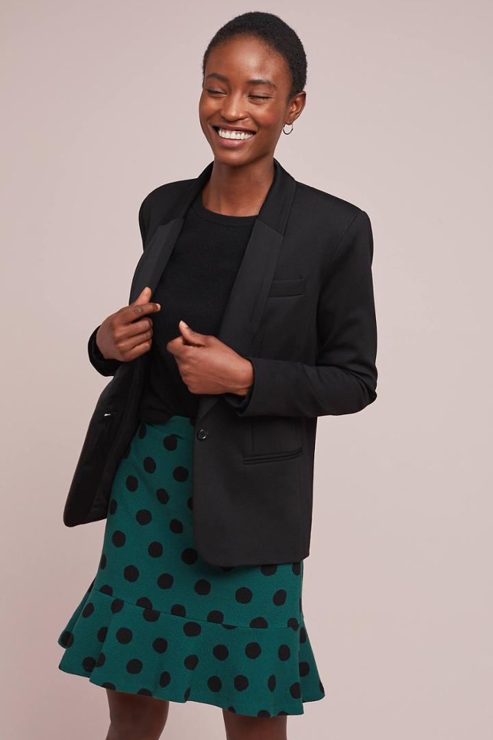 Maeve Polka Dot Mini Skirt