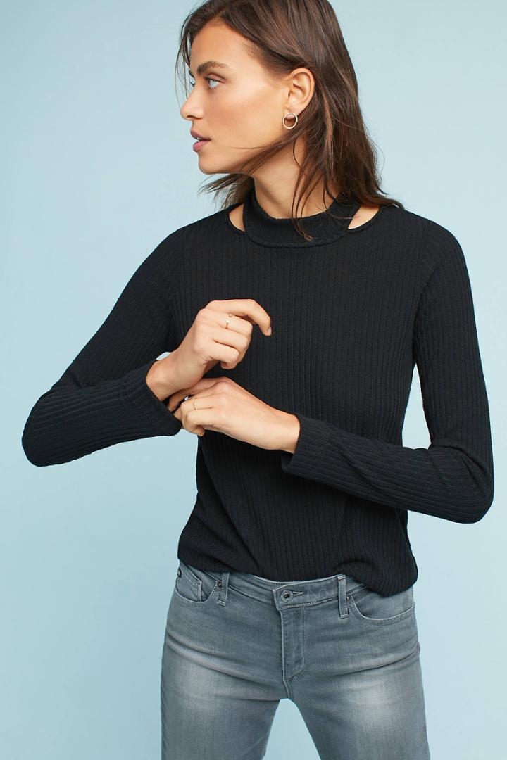 Splendid Split Turtleneck