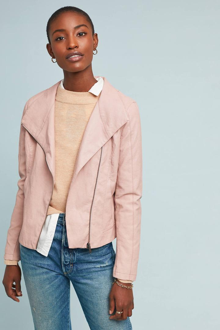 Ett:twa Ripley Faux Leather Moto Jacket