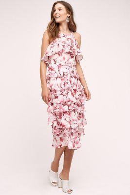 Shoshanna Begonia Silk Dress