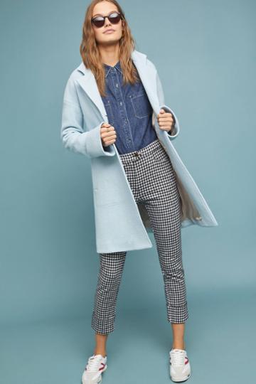 Helene Berman London X Anthropologie Collared Swing Coat