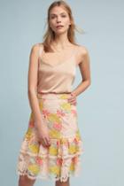Hutch Gardenia Tiered Mini Skirt