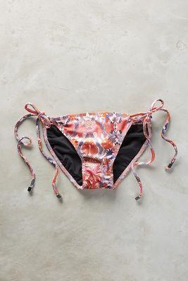 Suboo Rhapsody Side-tie Bottoms Purple Motif