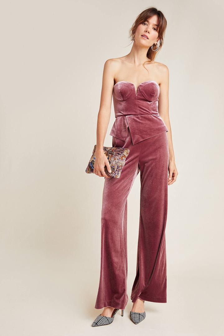 Yumi Kim Cindi Velvet Jumpsuit