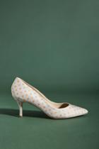 Charles David Addie Polka-dotted Heels