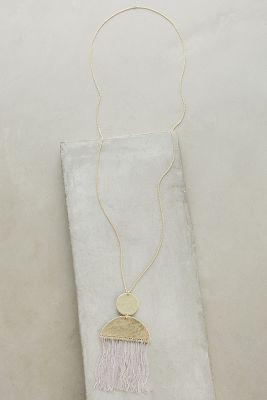 Anthropologie Skirted Geometry Necklace