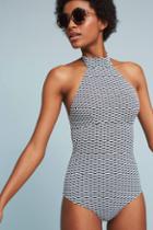 Onia Diamond High-neck One-piece