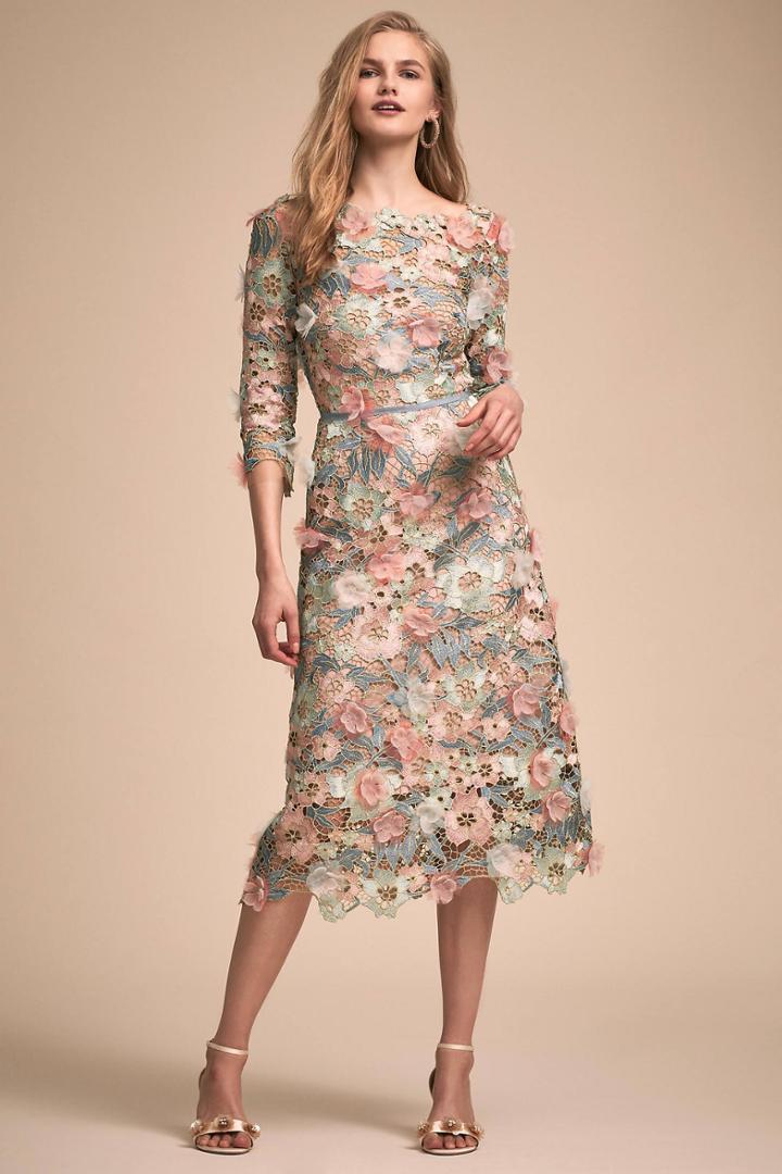 Anthropologie Hollis Wedding Guest Dress