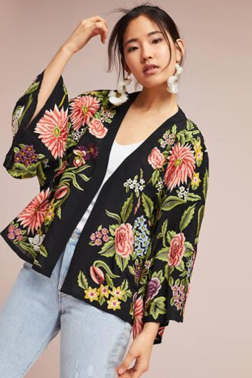 Veroalfie Montana Embroidered Kimono