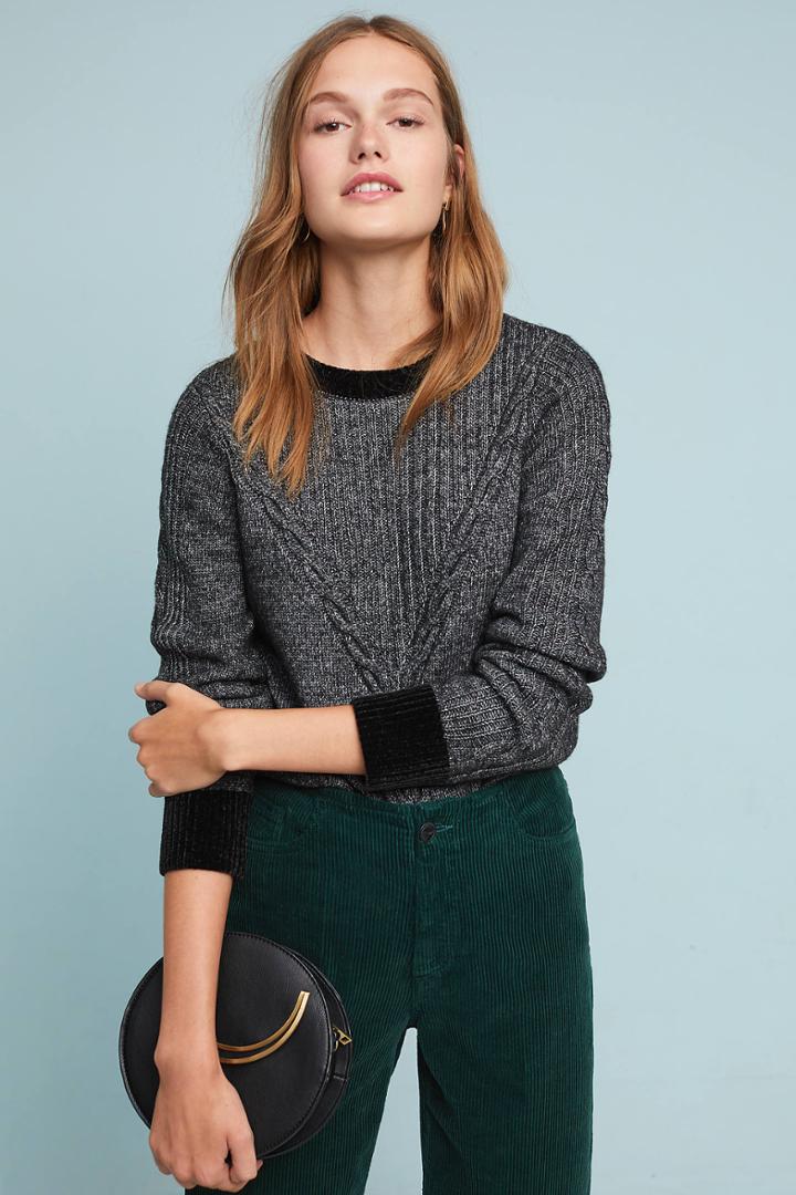 Moth Solace Cable-knit Sweater