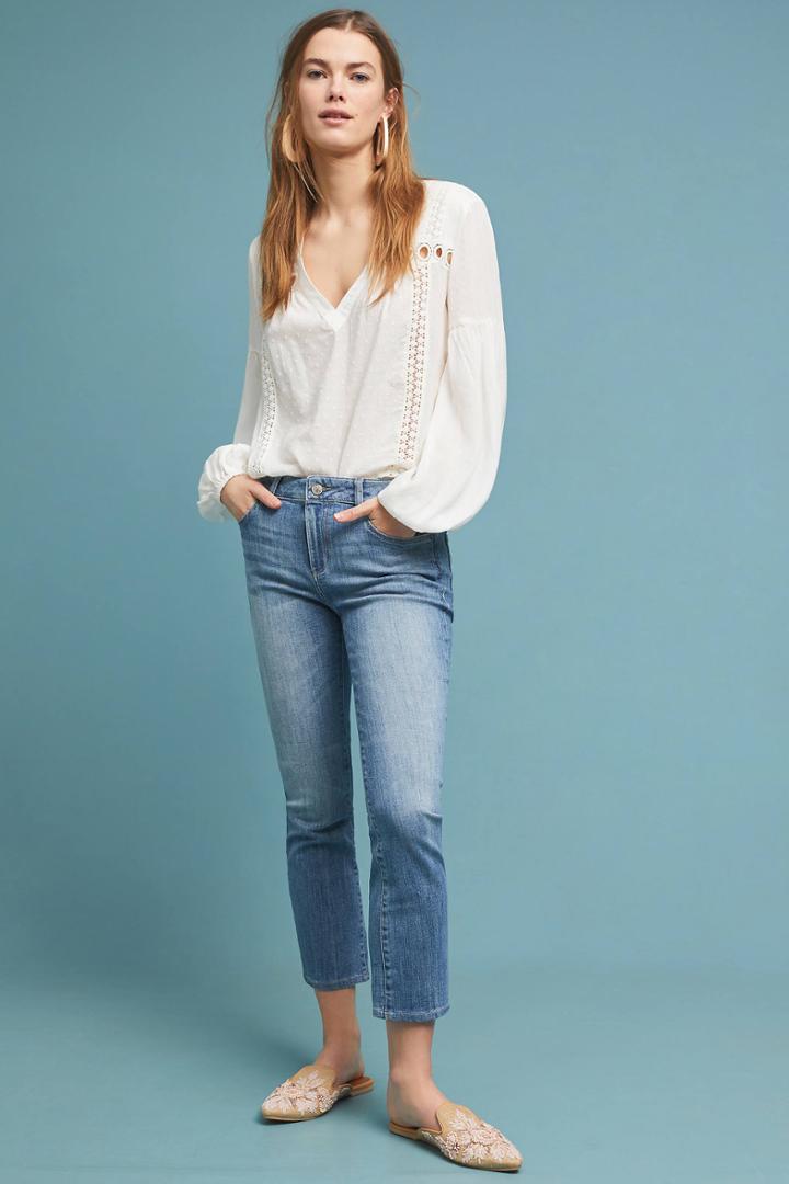 Dl1961 Mara Instasculpt High-rise Straight Jeans
