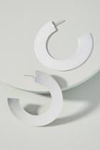 Anthropologie Silhouette Hoop Earrings