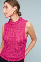 Moth Cabled Knit Shell