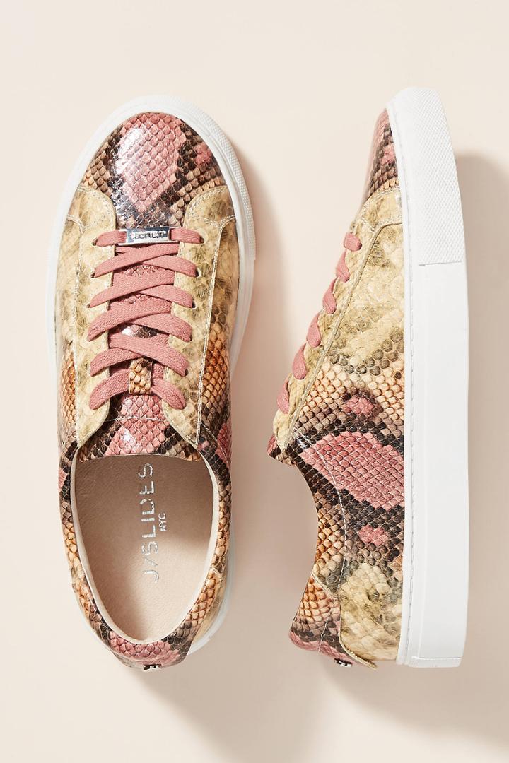J/slides Animal-printed Sneakers
