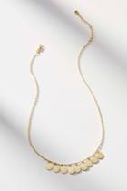 Anthropologie Collecting Coins Necklace