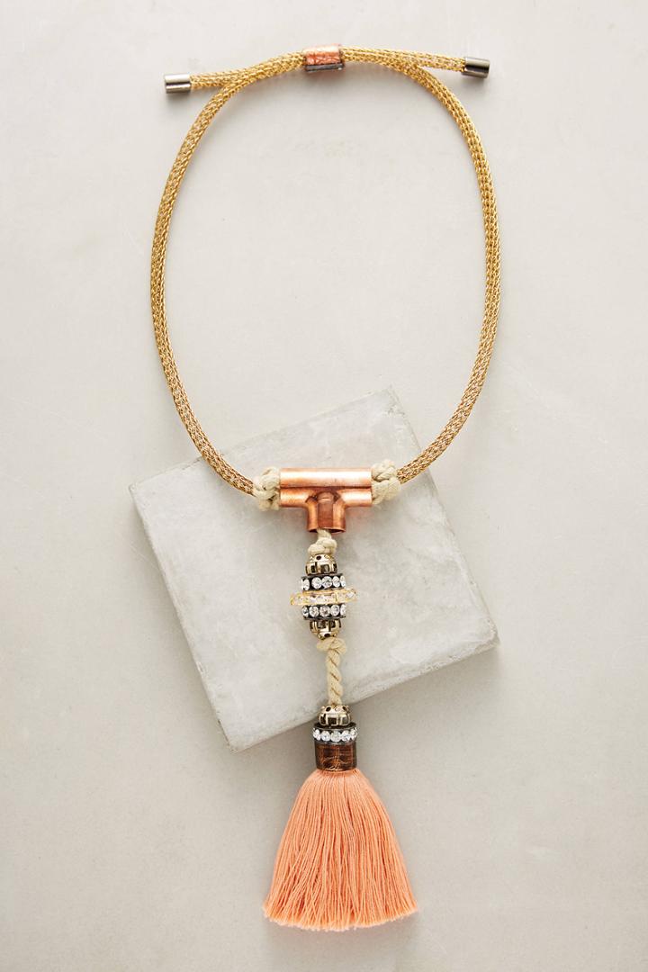 Mimilore Santorini Tassel Necklace