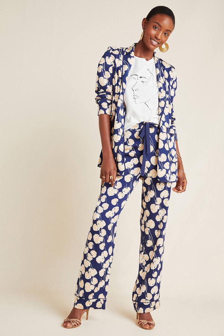 Diane Von Furstenberg Calista Wide-leg Pants
