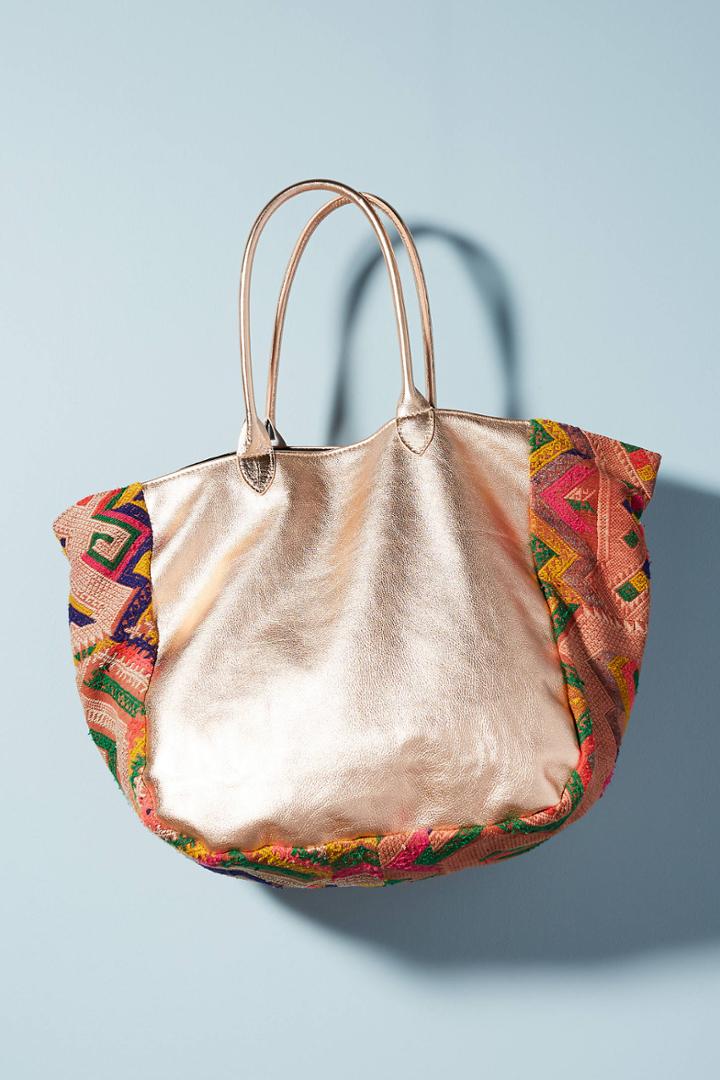 Momo Design Mixed Media Tote