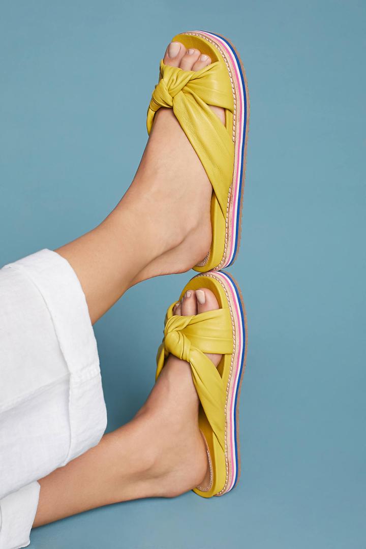 Bill Blass Padget Knot Sandal Slides
