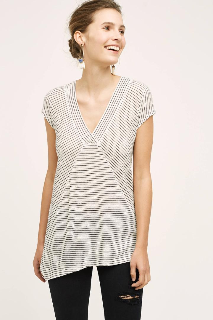 Akemi + Kin Spliced Stripe Tee