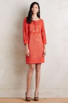 Korovilas Coral Crochet Dress