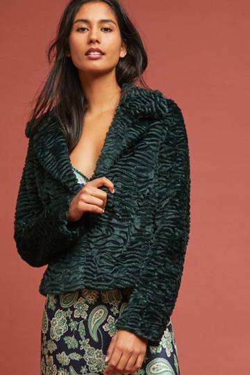Ruby & Edd Regal Faux Fur Coat