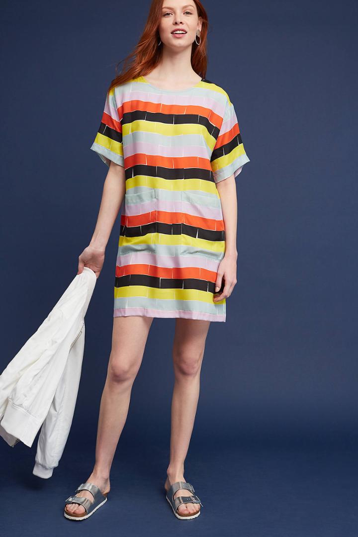 Dusen Dusen Bricks Striped Tunic Dress